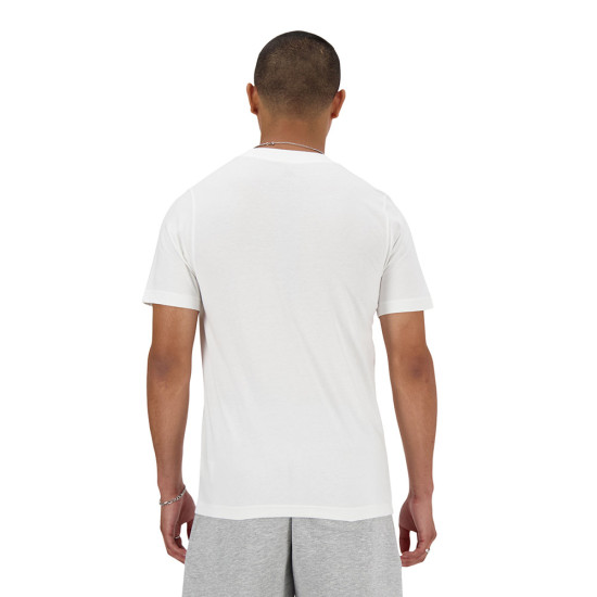 New Balance Ανδρική κοντομάνικη μπλούζα Stacked Logo T-Shirt